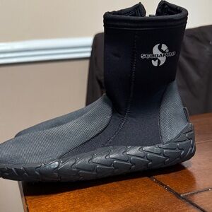 Scuba pro Men's Black Scuba Shoes X1